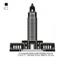 Louisiana State Capitol Building Silhouette Machine Embroidery Digitized Design Files