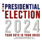 USA Presidential Election 2024 Machine Embroidery Digitized Design Files