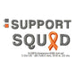 Hand CRPS Awareness Support Squad Machine Embroidery Digitized Design Files