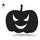 Halloween Ghost Pumpkin Symbols Machine Embroidery Digitized Design Files