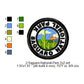 Saguaro National Park Merit Badge Machine Embroidery Digitized Design Files