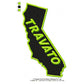 Travato California State Map Designs Machine Embroidery Digitized Design Files