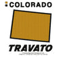 Travato Colorado State Map Designs Machine Embroidery Digitized Design Files