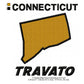 Travato Connecticut State Map Designs Machine Embroidery Digitized Design Files