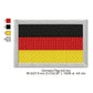 Germany Flag German Machine Embroidery Digitized Design Files | Dst | Pes | Hus | VP3