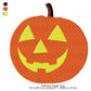 Halloween Ghost Pumpkin Symbols Machine Embroidery Digitized Design Files