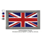 United Kingdom UK Flag British Machine Embroidery Digitized Design Files | Dst | Pes | Hus | VP3